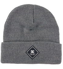 DC Strickmütze - Etikett - Grau