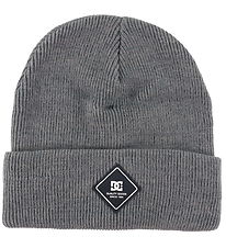 DC Bonnet en Tricot - tiquette - Gris