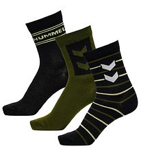 Hummel Socks - hmlAlfie - 3-Pack - Olive Night