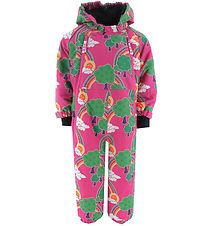 Smfolk Snowsuit - Pink w. Rainbow landscape