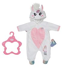 Baby Born Doll Clothes - Unicorn jumpsuit