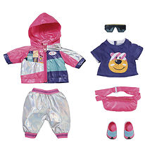 Baby Born Doll Clothes - Deluxe - Bicycle set w. Sunglasses