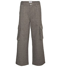 Vero Moda Girl Trousers - VmPia - Light Grey Melange