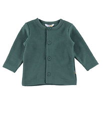 Joha Gilet - Laine - Vert Fonc