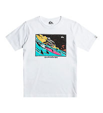 Quiksilver T-shirt - Night Session - White