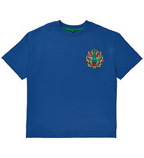 The New T-shirt - TnIz - Monaco Blue w. Dragon