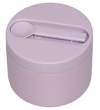 Design Letters Lunchbox w. Spoon - Thermal - Little - Lavender