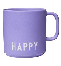 Design Letters Cup - Favorite - Lavender w. Happy
