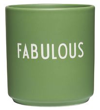 Design Letters Cup - Favorite - Green w. Fabulous