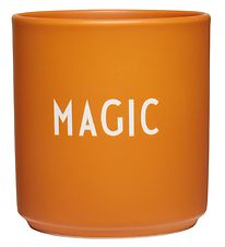Design Letters Beker - Favoriet - Oranje m. Magie