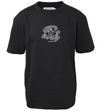 Hound T-Shirt - Black av. Imprim