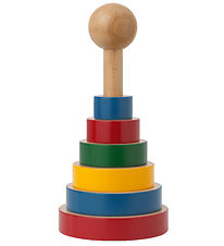 Kay Bojesen Stacking Tower - Wood - 22 cm - Multicolour