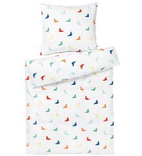 Kay Bojesen Bedding - Junior - White/Multicolour w. Songbirds