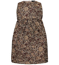 Petit Town Sofie Schnoor Dress - Brown w. Gold Glitter