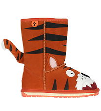 EMU Australia Linned Boots - Tiger - Deep Orange