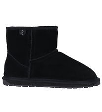 EMU Australia Teddyboots - Wallaby Mini - Schwarz