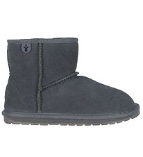 EMU Australia Linned Boots - Wallaby Mini - Charcoal