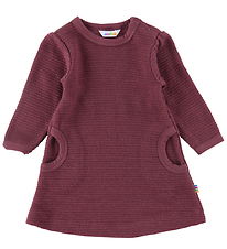 Joha Dress - Wool - Bordeaux