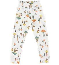 Katvig Leggings - Hvítir M. Sveppir