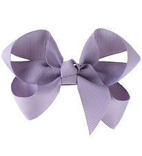 Bows By Str Bow Hair Clip - Classic - 8 cm - Dusty Purple