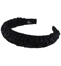 Bows By Str Hairband - Poppy - Black