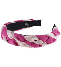 Bows By Str Hairband - Estrid - Pink/Pink