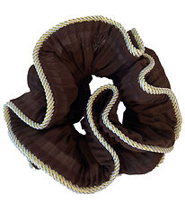 Bows By Str Scrunchie - Lily - Chocolate