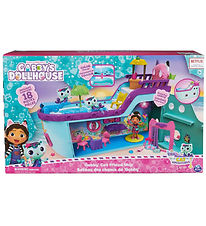 Gabby's Dollhouse Set - 18 Delar - CAT-Tastic Cruise Ship