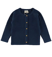 Voksi Cardigan - Wolle - Poppy Blue