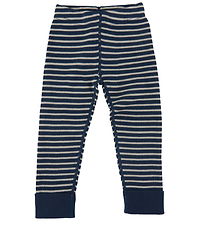 Voksi Trousers - Wool - Poppy Blue Stripes