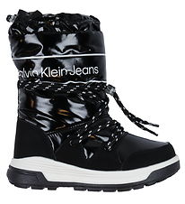Calvin Klein Winter Boots - Tex - Black w. White