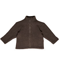 Huttelihut Cardigan - Wolle - Tag - Cocoa Brown