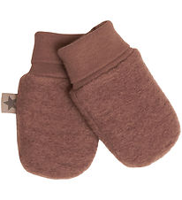 Huttelihut Mittens - Wool/Cotton - 2-layer - Poohfy - Heather Ro