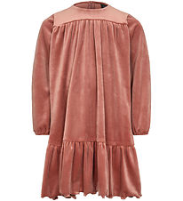 Petit Town Sofie Schnoor Dress - Velvet - Dorin - Rust Ed