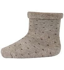MP Baby Socks - Wool - Light Brown Melange