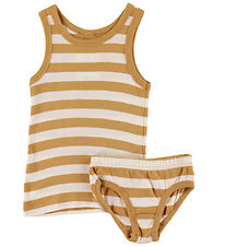 Katvig Underwear - Caramel/White Striped