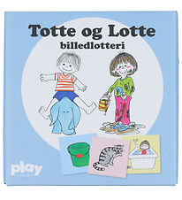 Forlaget Carlsen Picture Lottery - Totte and Lotte - 24 Bricks