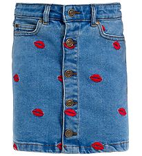 The New Rock - Denim - TnLips - Medium+ Blue/Rot m. Lippen