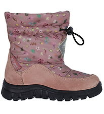 Naturino Winter Boots - Tex - Varna - Pink w. Flowers