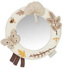 Cam Cam Activity Mirror - Beige w. Leaves/Butterflies