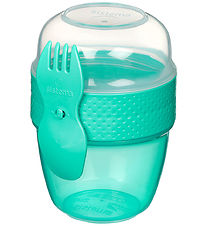 Sistema Lunchbox w. Cutlery - Snack Capsule - 515 mL - Turquoise