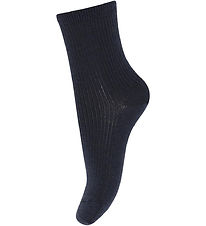 MP Socks - Wool - Rib - Navy