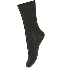 MP Socks - Wool - Rib - Dusty Ivy