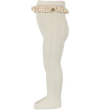 MP Tights - Wool - Berta - Ecru w. Blonde