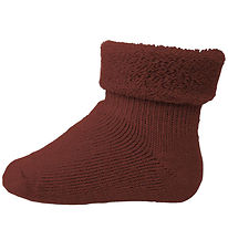 MP Chaussettes de Bb - Laine - Chaud Chocolate