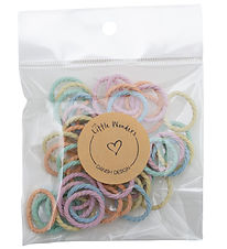 Little Wonders Elastic Hair Bands - 50 pcs - Pastel