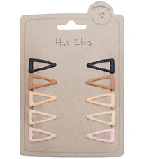 Little Wonders Hair Clips - 10-Pack - Burnt Colours