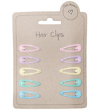 Little Wonders Pinces  Cheveux - 10 Pack - Pastel Glitter