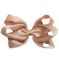 Little Wonders Bow Hair Clip - 8 cm - Tan