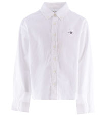 GANT Chemise - Shield Oxford - Blanc